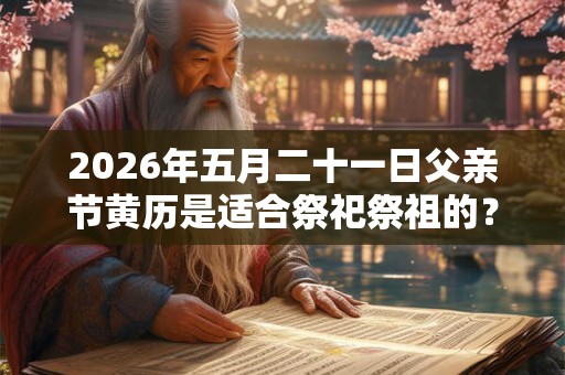 2026年五月二十一日父亲节黄历是适合祭祀祭祖的？
