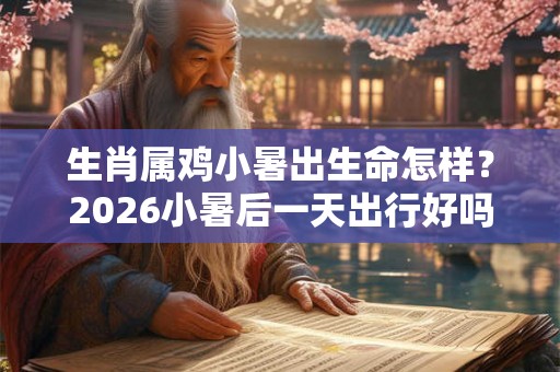 生肖属鸡小暑出生命怎样?2026小暑后一天出行好吗? 生肖属鸡小暑出生命怎样?2026小暑后一天出行好吗?