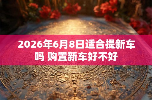 2026年6月8日适合提新车吗 购置新车好不好 2026年6月8日适合提新车吗 购置新车好不好