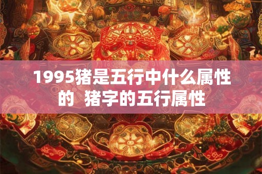1995猪是五行中什么属性的  猪字的五行属性