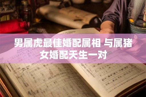 男属虎最佳婚配属相 与属猪女婚配天生一对