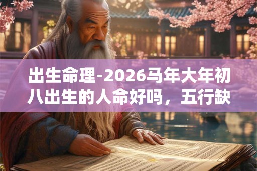 出生命理-2026马年大年初八出生的人命好吗，五行缺什么