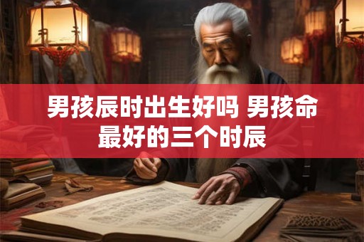 男孩辰时出生好吗 男孩命最好的三个时辰