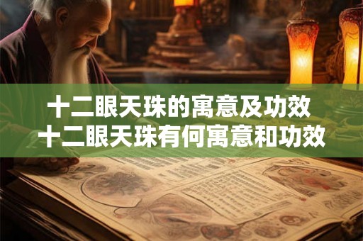 十二眼天珠的寓意及功效 十二眼天珠有何寓意和功效 十二眼天珠的寓意及功效 十二眼天珠有何寓意和功效