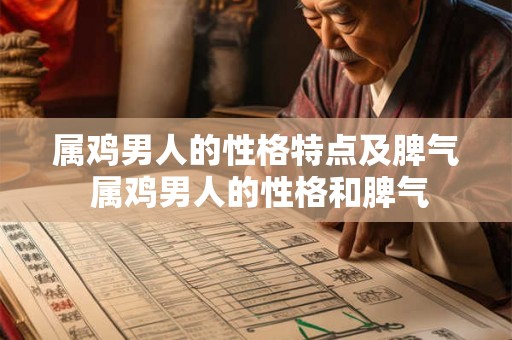 属鸡男人的性格特点及脾气 属鸡男人的性格和脾气