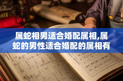 属蛇相男适合婚配属相,属蛇的男性适合婚配的属相有哪些？
