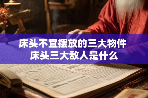 床头不宜摆放的三大物件 床头三大敌人是什么 床头不宜摆放的三大物件 床头三大敌人是什么
