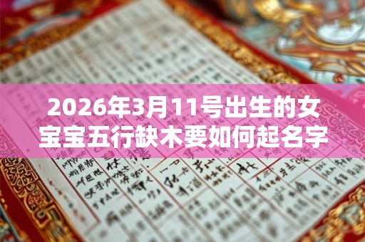 2026年3月11号出生的女宝宝五行缺木要如何起名字