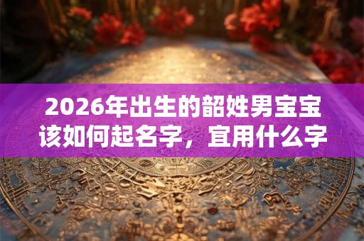 2026年出生的韶姓男宝宝该如何起名字，宜用什么字。