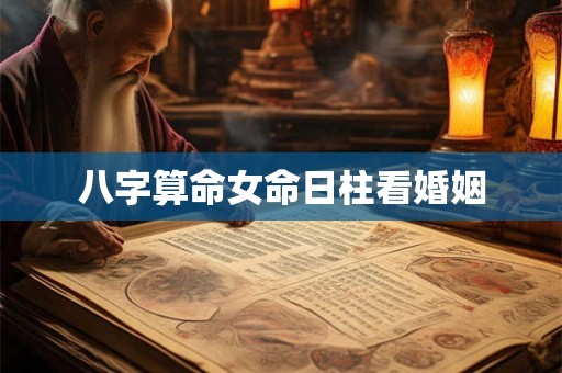 八字算命女命日柱看婚姻
