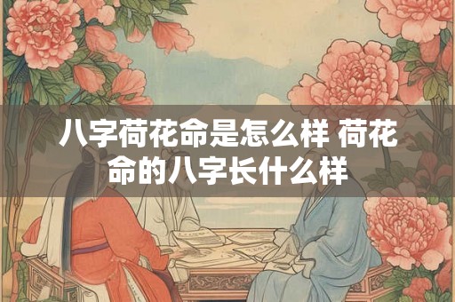 八字荷花命是怎么样 荷花命的八字长什么样