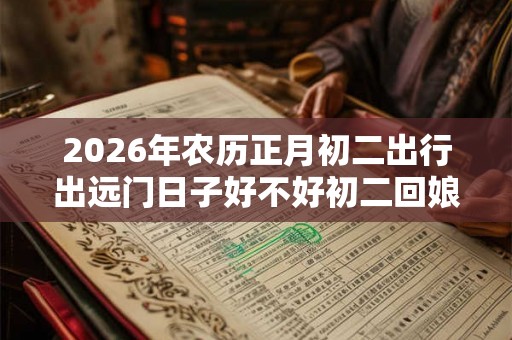 2026年农历正月初二出行出远门日子好不好初二回娘家吗？