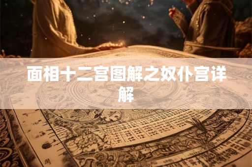 面相十二宫图解之奴仆宫详解