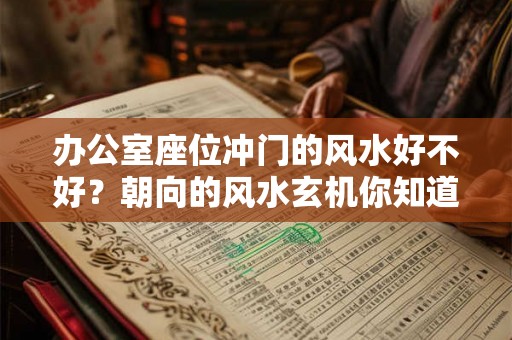 办公室座位冲门的风水好不好?朝向的风水玄机你知道吗? 办公室座位冲门的风水好不好?朝向的风水玄机你知道吗?