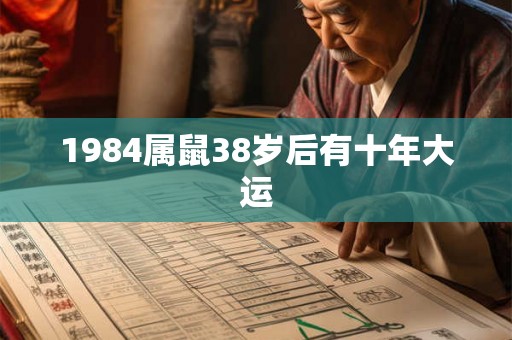 1984属鼠38岁后有十年大运 1984属鼠38岁后有十年大运