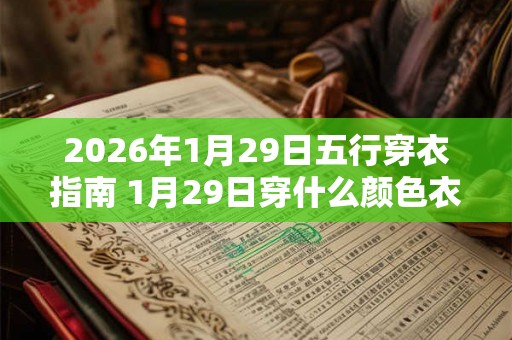 2026年1月29日五行穿衣指南 1月29日穿什么颜色衣服