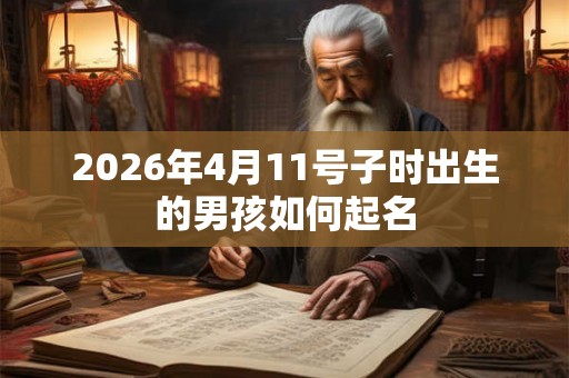 2026年4月11号子时出生的男孩如何起名 2026年4月11号子时出生的男孩如何起名