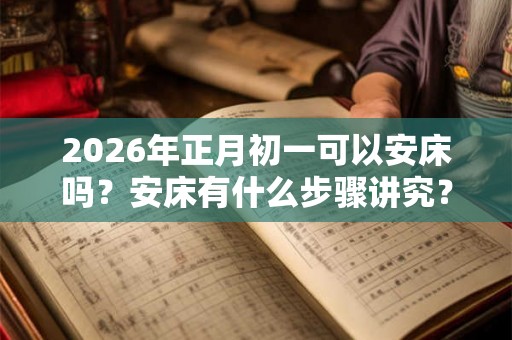 2026年正月初一可以安床吗？安床有什么步骤讲究？