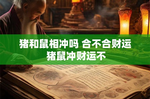 猪和鼠相冲吗 合不合财运 猪鼠冲财运不