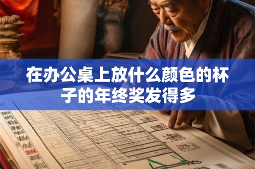 在办公桌上放什么颜色的杯子的年终奖发得多