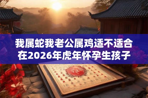 我属蛇我老公属鸡适不适合在2026年虎年怀孕生孩子？