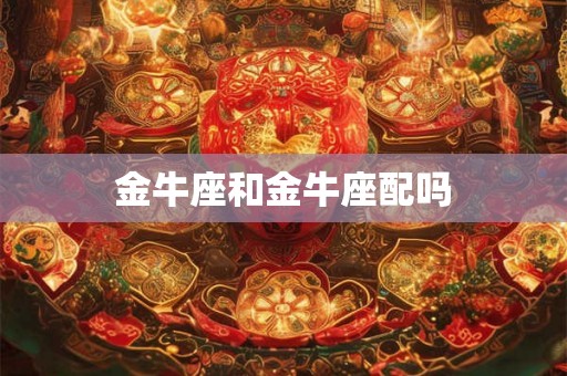 金牛座和金牛座配吗 金牛座和金牛座配吗