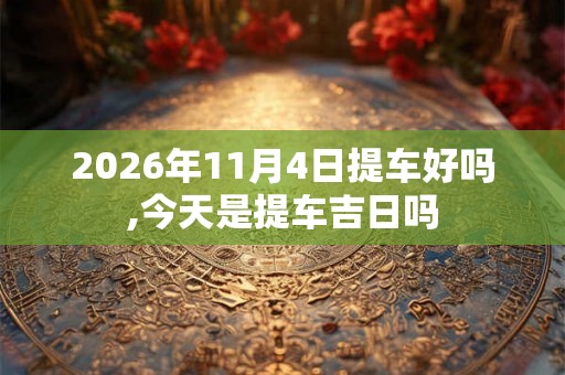 2026年11月4日提车好吗,今天是提车吉日吗