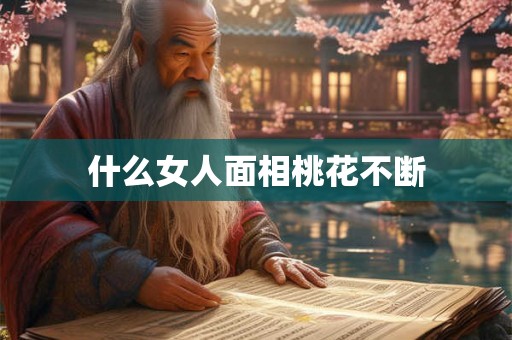 什么女人面相桃花不断