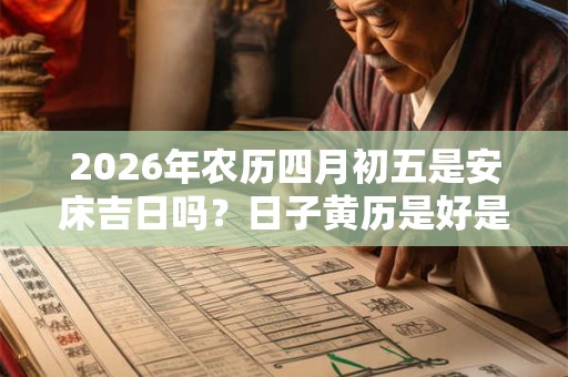 2026年农历四月初五是安床吉日吗？日子黄历是好是坏？