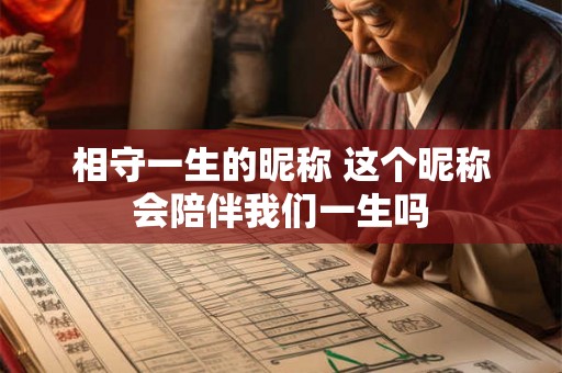 相守一生的昵称 这个昵称会陪伴我们一生吗 相守一生的昵称 这个昵称会陪伴我们一生吗