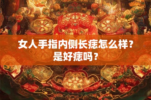 女人手指内侧长痣怎么样？是好痣吗？