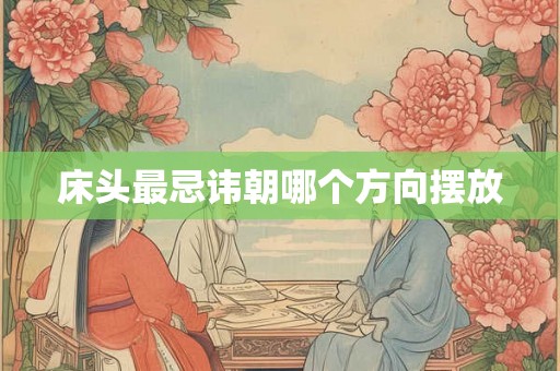 床头最忌讳朝哪个方向摆放