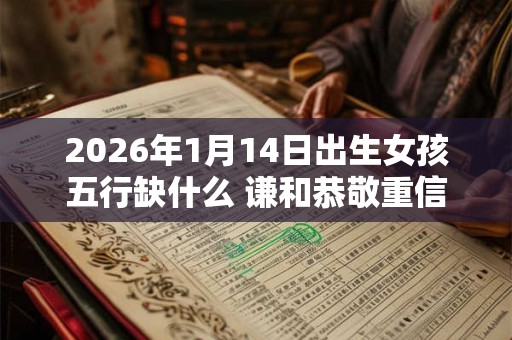 2026年1月14日出生女孩五行缺什么 谦和恭敬重信守义 2026年1月14日出生女孩五行缺什么 谦和恭敬重信守义