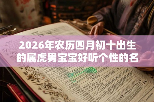 2026年农历四月初十出生的属虎男宝宝好听个性的名字