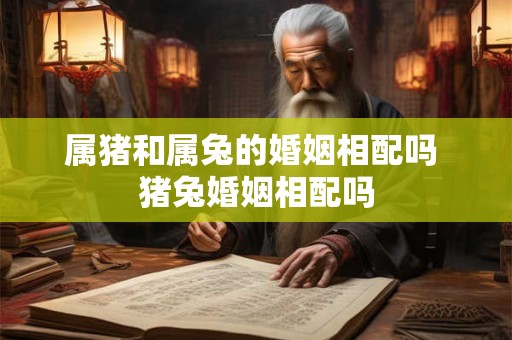 属猪和属兔的婚姻相配吗 猪兔婚姻相配吗 属猪和属兔的婚姻相配吗 猪兔婚姻相配吗