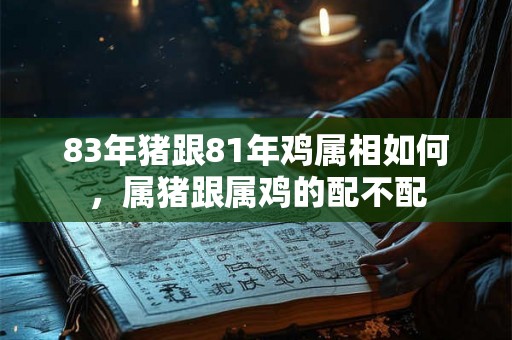 83年猪跟81年鸡属相如何，属猪跟属鸡的配不配