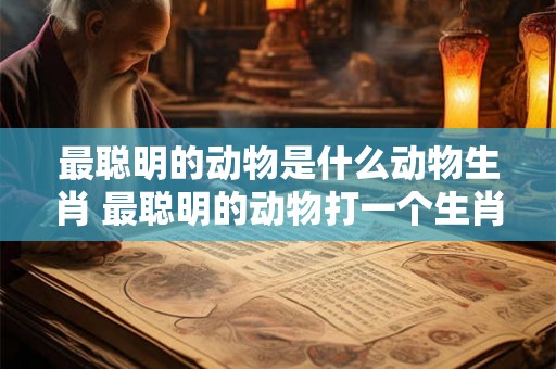 最聪明的动物是什么动物生肖 最聪明的动物打一个生肖