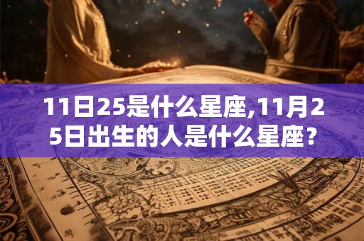 11日25是什么星座,11月25日出生的人是什么星座？