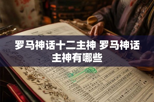 罗马神话十二主神 罗马神话主神有哪些