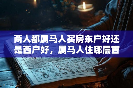 两人都属马人买房东户好还是西户好，属马人住哪层吉利