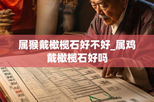 属猴戴橄榄石好不好_属鸡戴橄榄石好吗