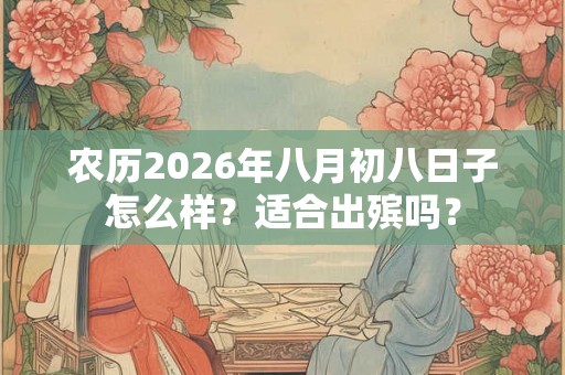 农历2026年八月初八日子怎么样？适合出殡吗？