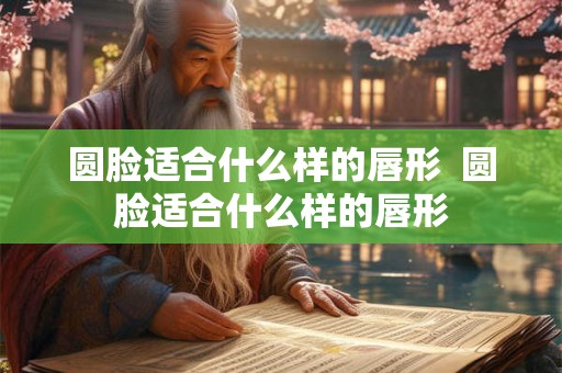 圆脸适合什么样的唇形  圆脸适合什么样的唇形