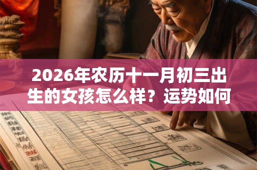 2026年农历十一月初三出生的女孩怎么样?运势如何? 2026年农历十一月初三出生的女孩怎么样?运势如何?