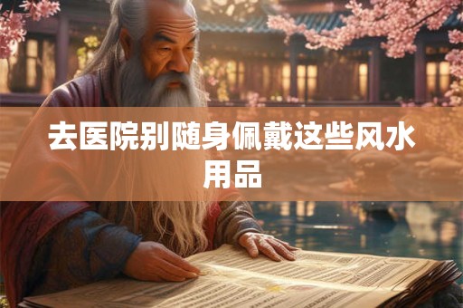 去医院别随身佩戴这些风水用品 去医院别随身佩戴这些风水用品