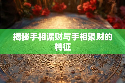 揭秘手相漏财与手相聚财的特征