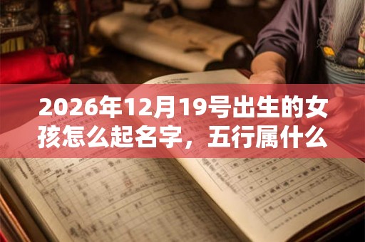 2026年12月19号出生的女孩怎么起名字,五行属什么 2026年12月19号出生的女孩怎么起名字,五行属什么