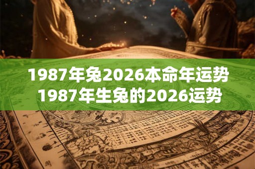 1987年兔2026本命年运势 1987年生兔的2026运势如何 1987年兔2026本命年运势 1987年生兔的2026运势如何