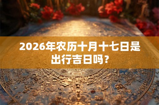 2026年农历十月十七日是出行吉日吗？