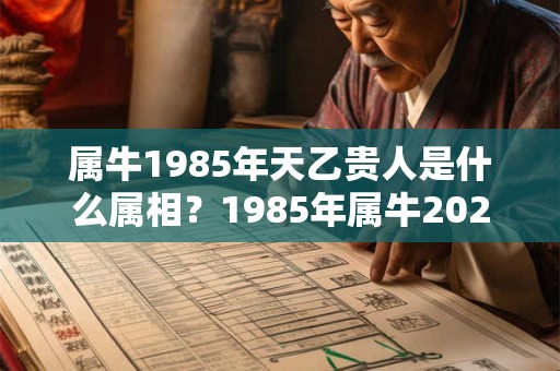 属牛1985年天乙贵人是什么属相？1985年属牛2026年运势好吗？